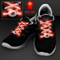 Red LED Shoelace Lights for Night Running - 60 Day